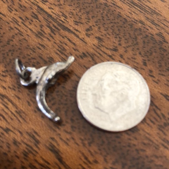 Sterling Silver Charm Pendant Dolphin - Picture 4 of 16